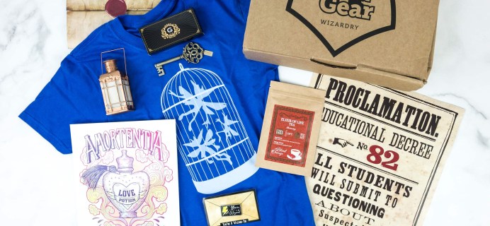 Geek Gear World of Wizardry May 2019 Subscription Box Review & Coupon