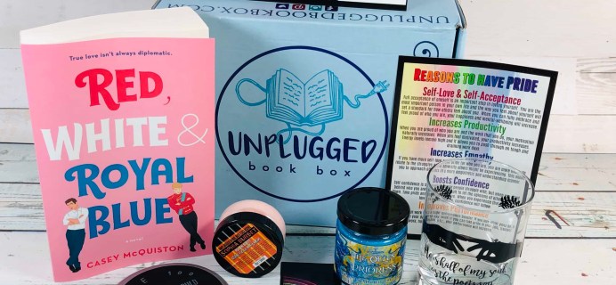 Unplugged Book Box June 2019 Adult Fiction Subscription Box Review + Coupon!
