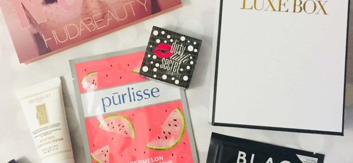 Luxe Box Summer 2019 Subscription Box Review