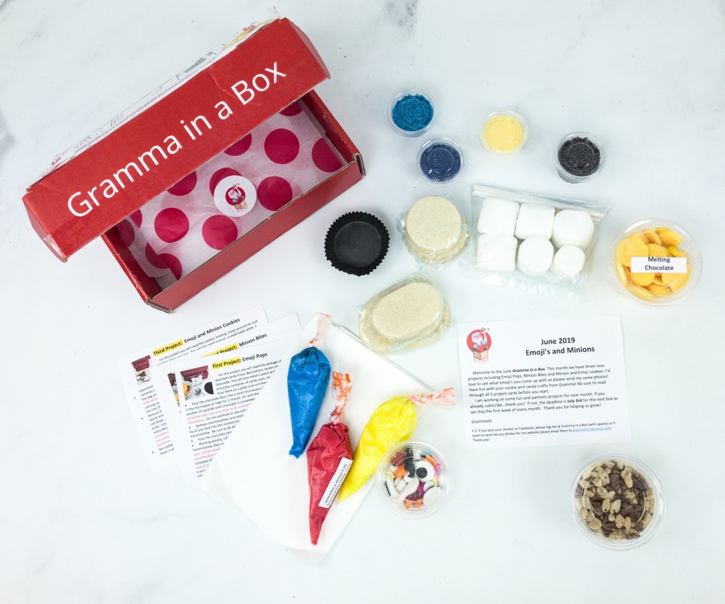 Gramma in a Box June 2019 Subscription Box Review + Coupon - hello ...