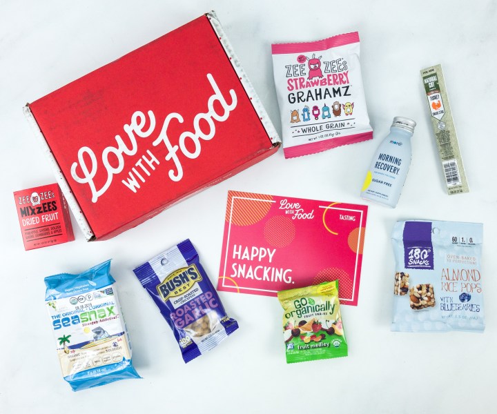 Love With Food June 2019 Tasting Box Review + Coupon! Hello Subscription