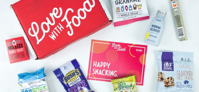 Love With Food June 2019 Tasting Box Review + Coupon!