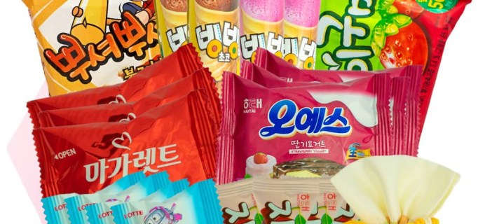 Korean Snack Box Coupon: Get Your First Box For As Low As $14!