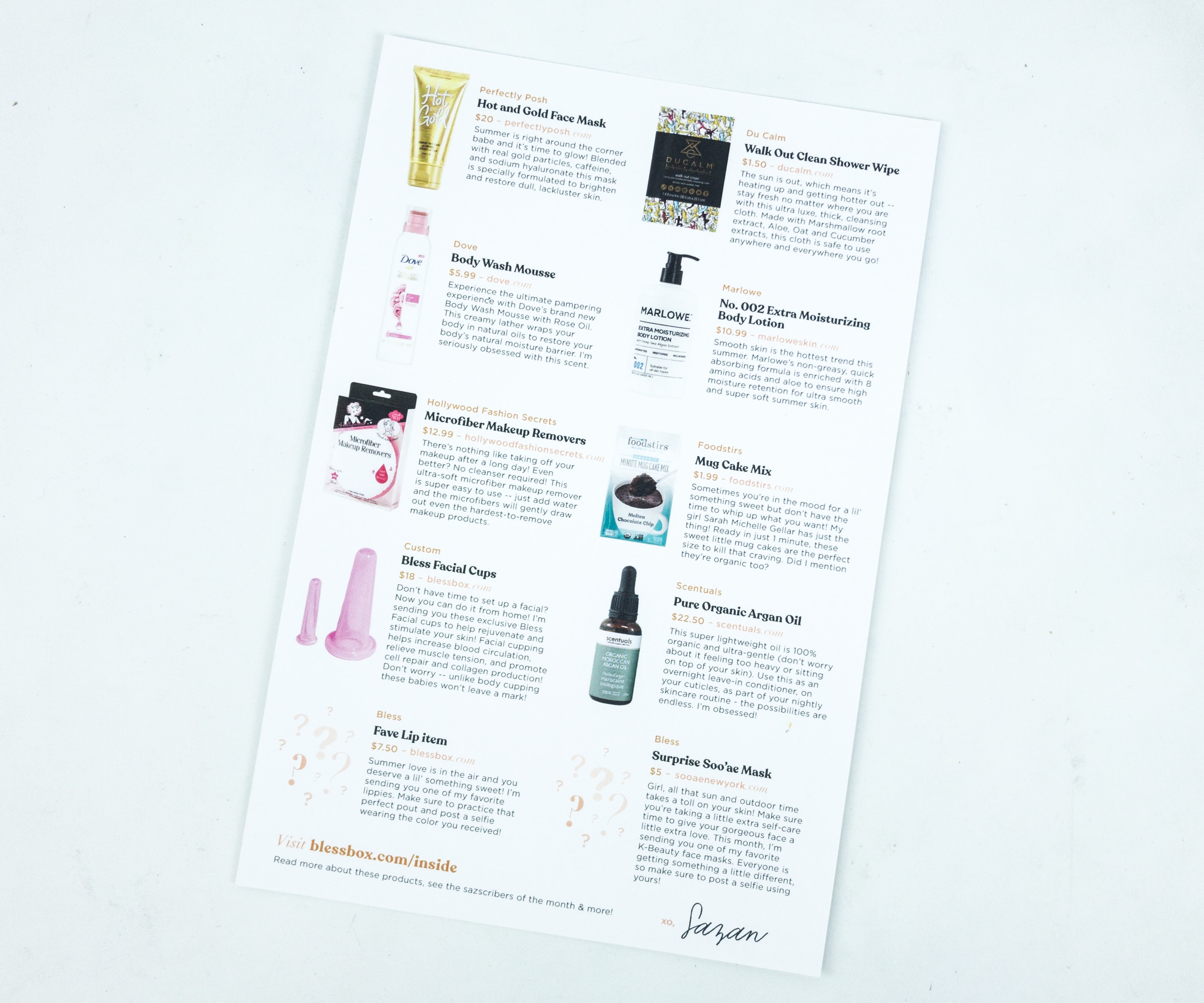 Bless Box May 2019 Subscription Box Review & Coupon Hello Subscription