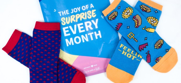 Say It With A Sock July 2019 Kids Sockscription Review + Coupon