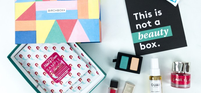 June 2019 Birchbox Subscription Box Review & Coupon – Curated Box #4