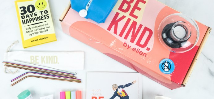 BE KIND by Ellen Box Summer 2019 Subscription Box Review