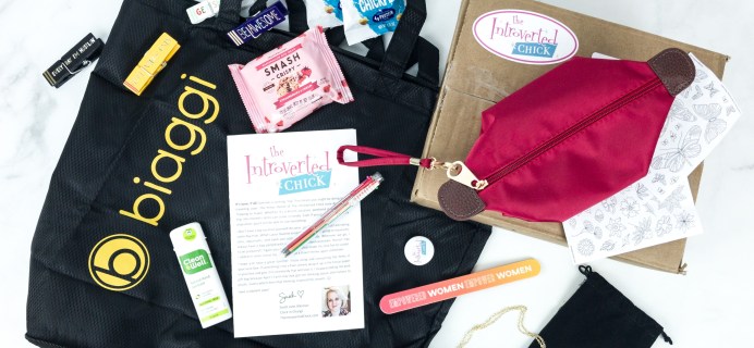 The Introverted Chick June 2019 Subscription Box Review + Coupon