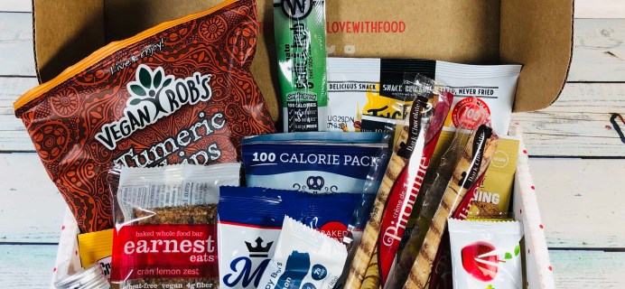 Love With Food June 2019 Deluxe Box Review + Coupon!