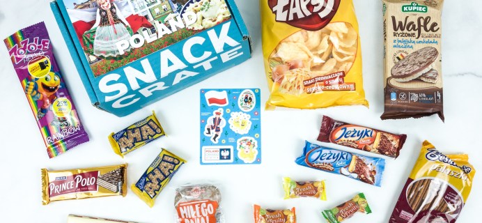 Snack Crate June 2019 Subscription Box Review & $10 Coupon