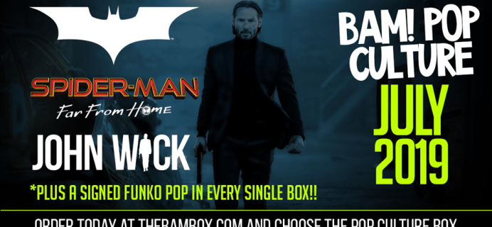The BAM! Pop Culture Box July 2019 Franchise Spoilers!