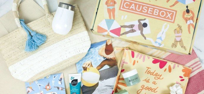 CAUSEBOX Summer 2019 Subscription Box Review + Coupon