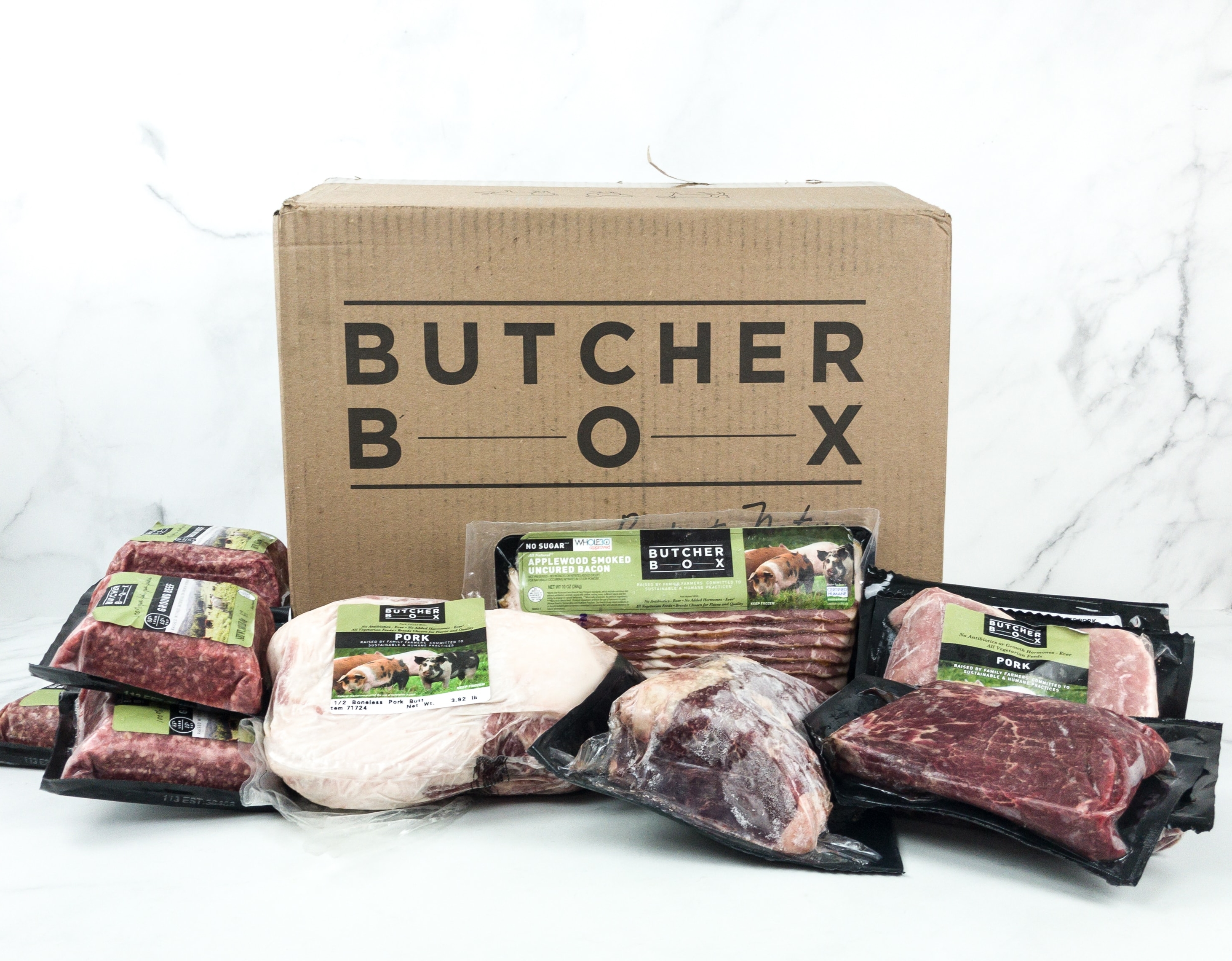 butcher block box