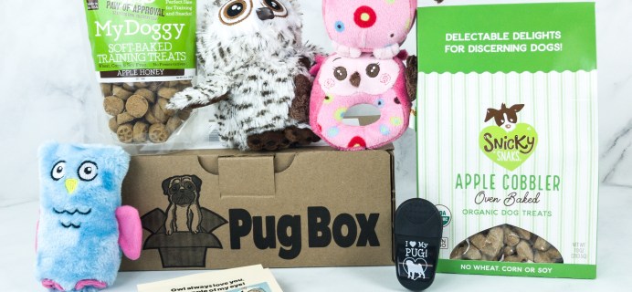 Pug Box June 2019 Subscription Box Review + Coupon!