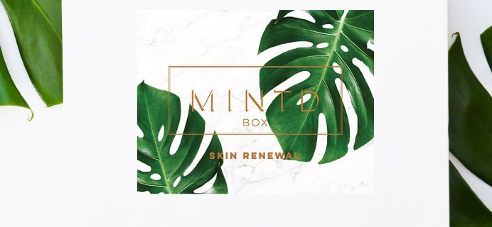 MINTD Box August 2019 Full Spoilers + Coupon!