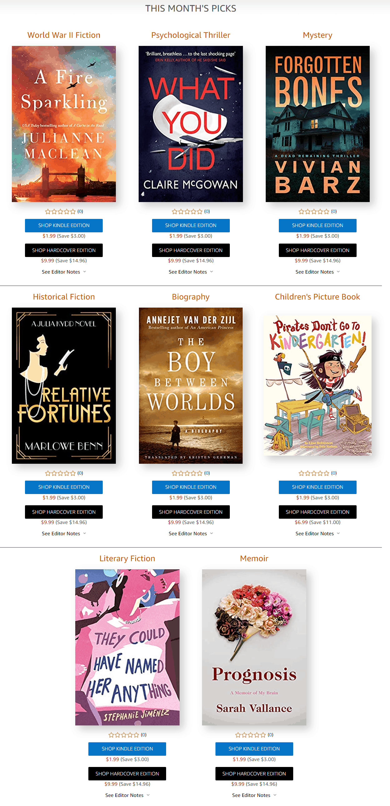 86 Best Seller Amazon Prime Free Books July for Kids