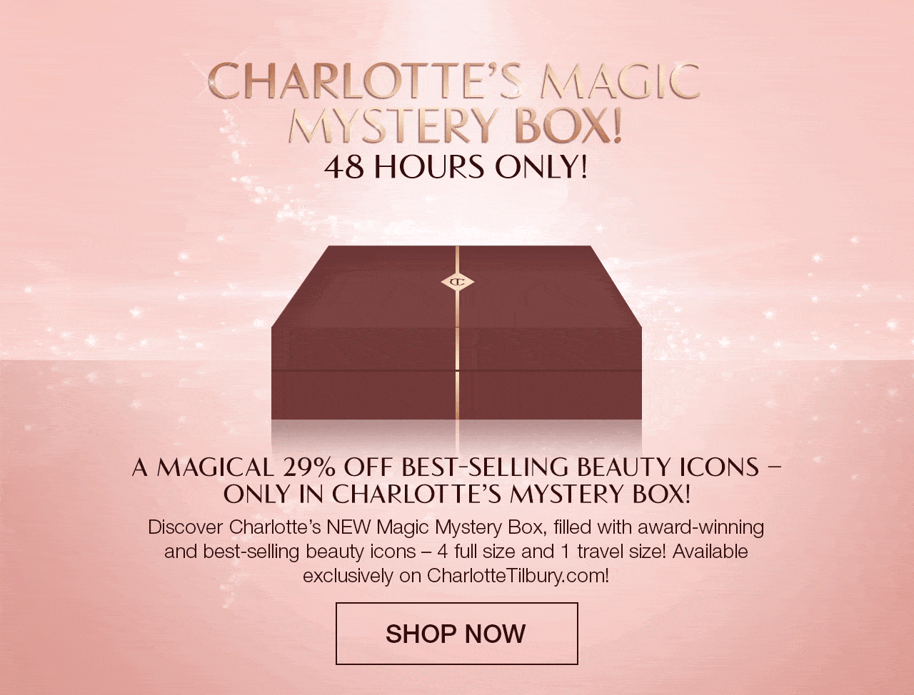 Charlotte Tilbury Mystery Box Available Now + Coupon! Hello Subscription