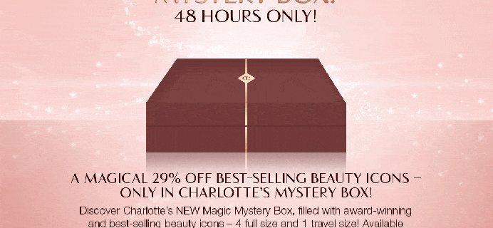 Charlotte Tilbury Mystery Box Available Now + Coupon!