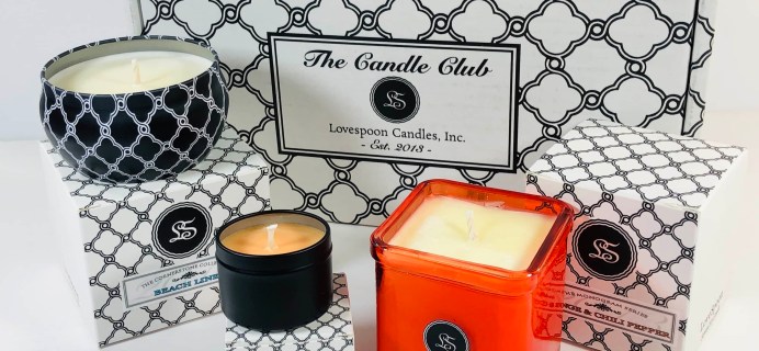 Lovespoon Candles June 2019 Subscription Box Review + Coupon