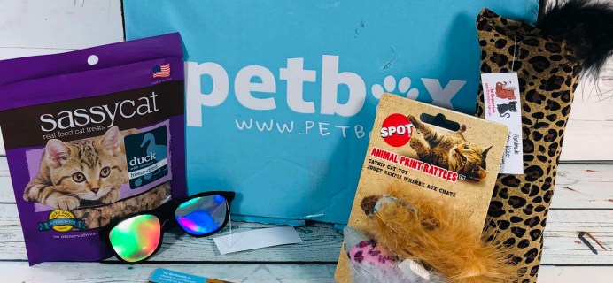 PetBox CAT June 2019 Subscription Review & 50% Off Coupon