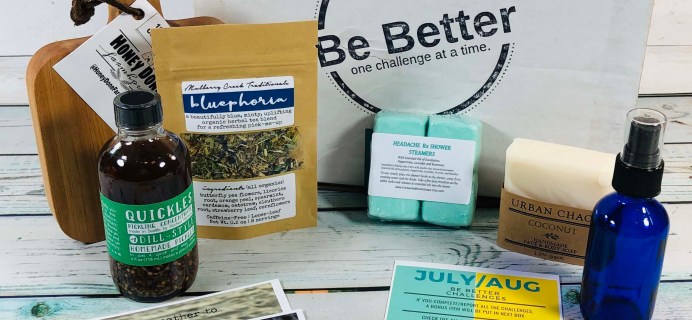 My Be Better Box July-August 2019 Subscription Box Review