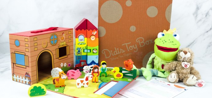 Didis Toy Box July 2019 Subscription Box Review & Coupon