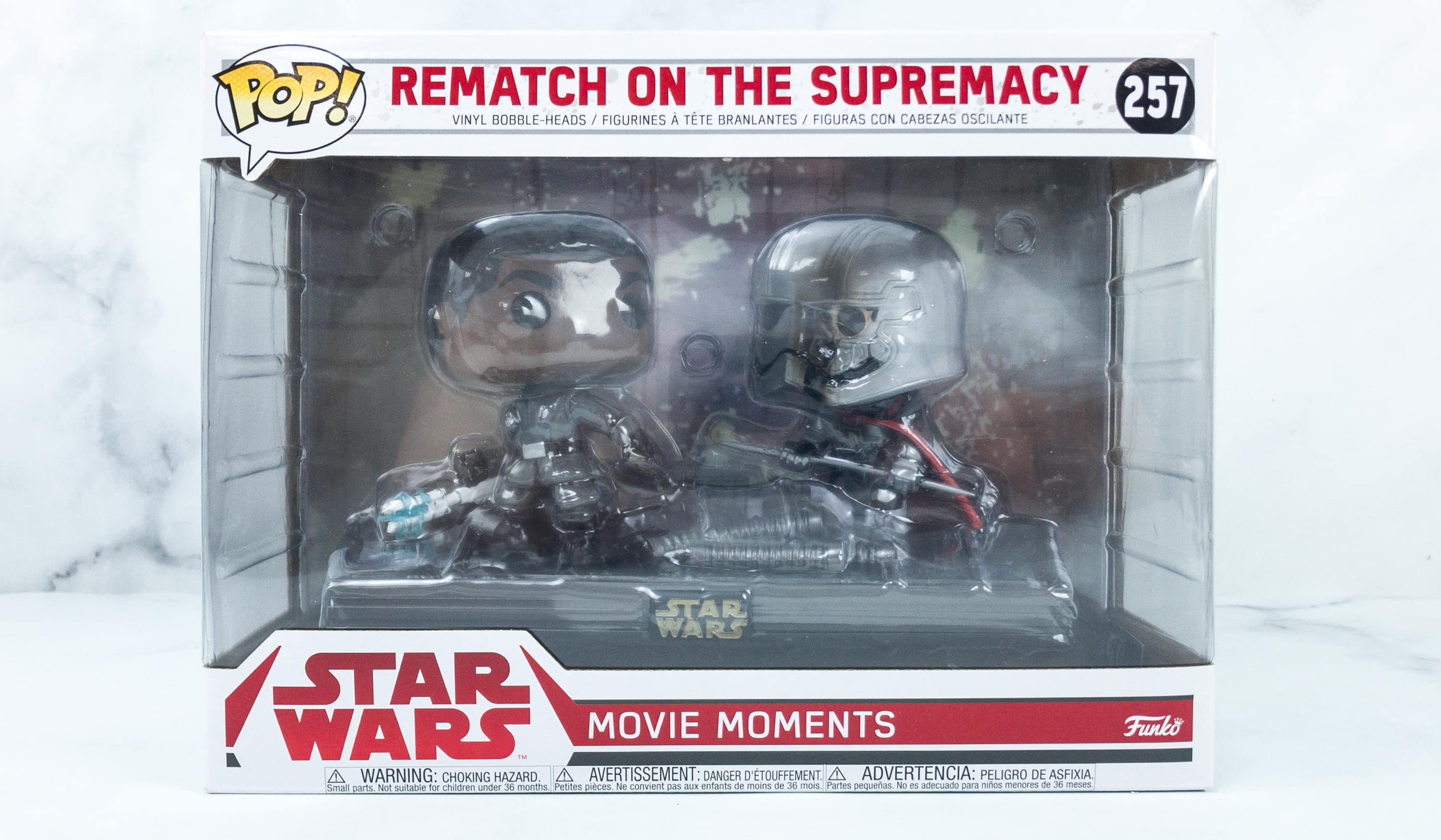 Funko Pop Star Wars Movie Moments Rematch on The Supremacy 257 Vinyl Bobble Head for sale online 