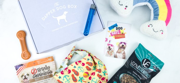 The Dapper Dog Box July 2019 Subscription Box Review + Coupon