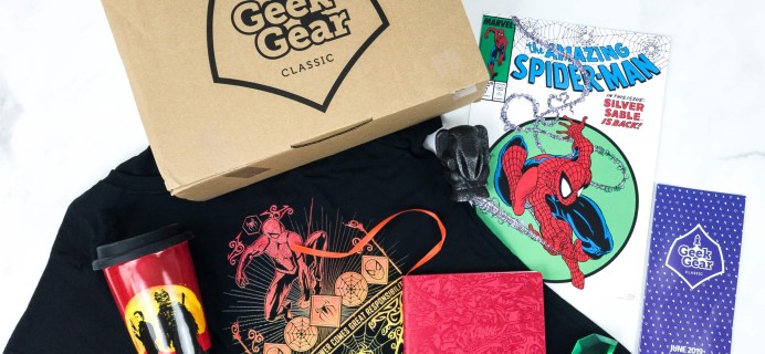 Geek Gear Box June 2019 Subscription Box Review + Coupon