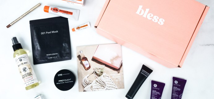 Bless Box June 2019 Subscription Box Review & Coupon