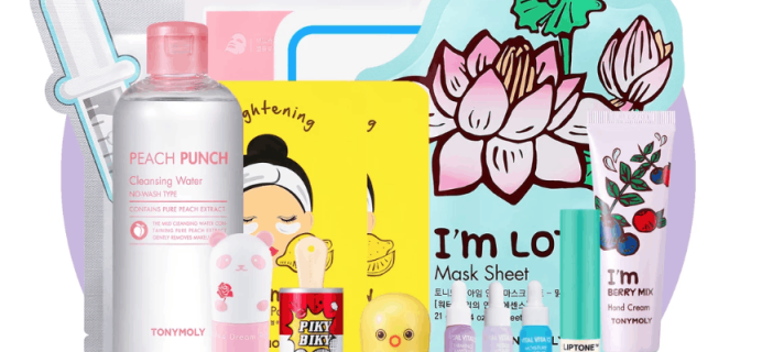 Tony Moly July 2019 Monthly Bundle Available Now + Full Spoilers!
