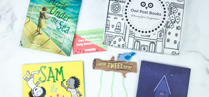 Owl Post Books Imagination Box July 2019 Subscription Box Review