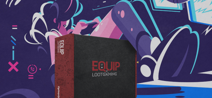 Equip by Loot Gaming Available Now: New Subscription Box by Loot Crate + Franchise Spoilers!!