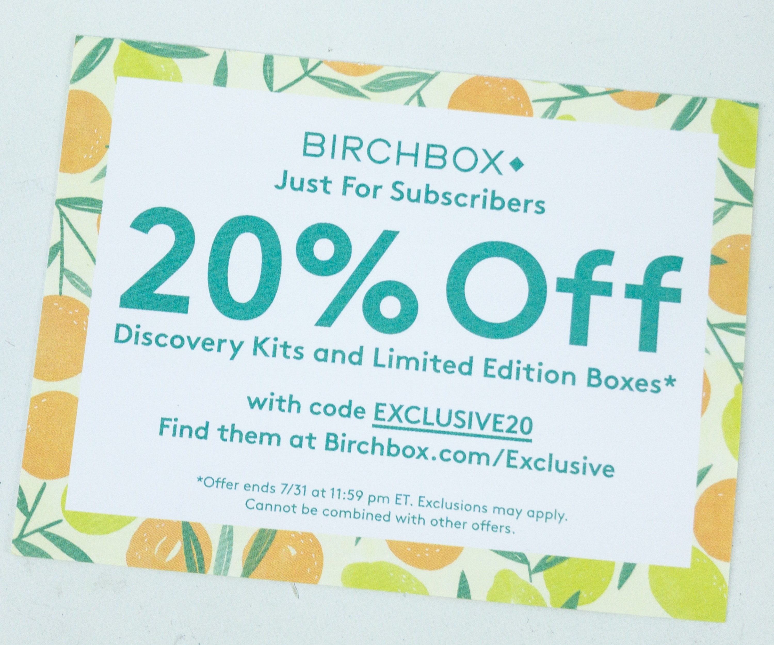 July 2019 Birchbox Subscription Box Review & Coupon Curated Box 1 hello subscription