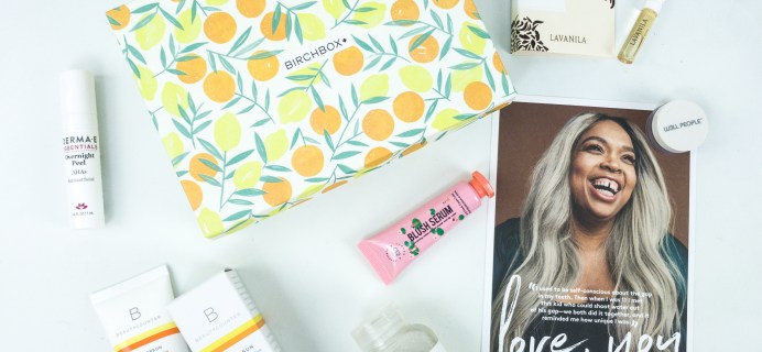 July 2019 Birchbox Subscription Box Review & Coupon – Curated Box #1