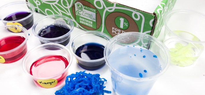 Green Kid Crafts CHEMISTRY LAB Subscription Box Review + 50% Off Coupon!