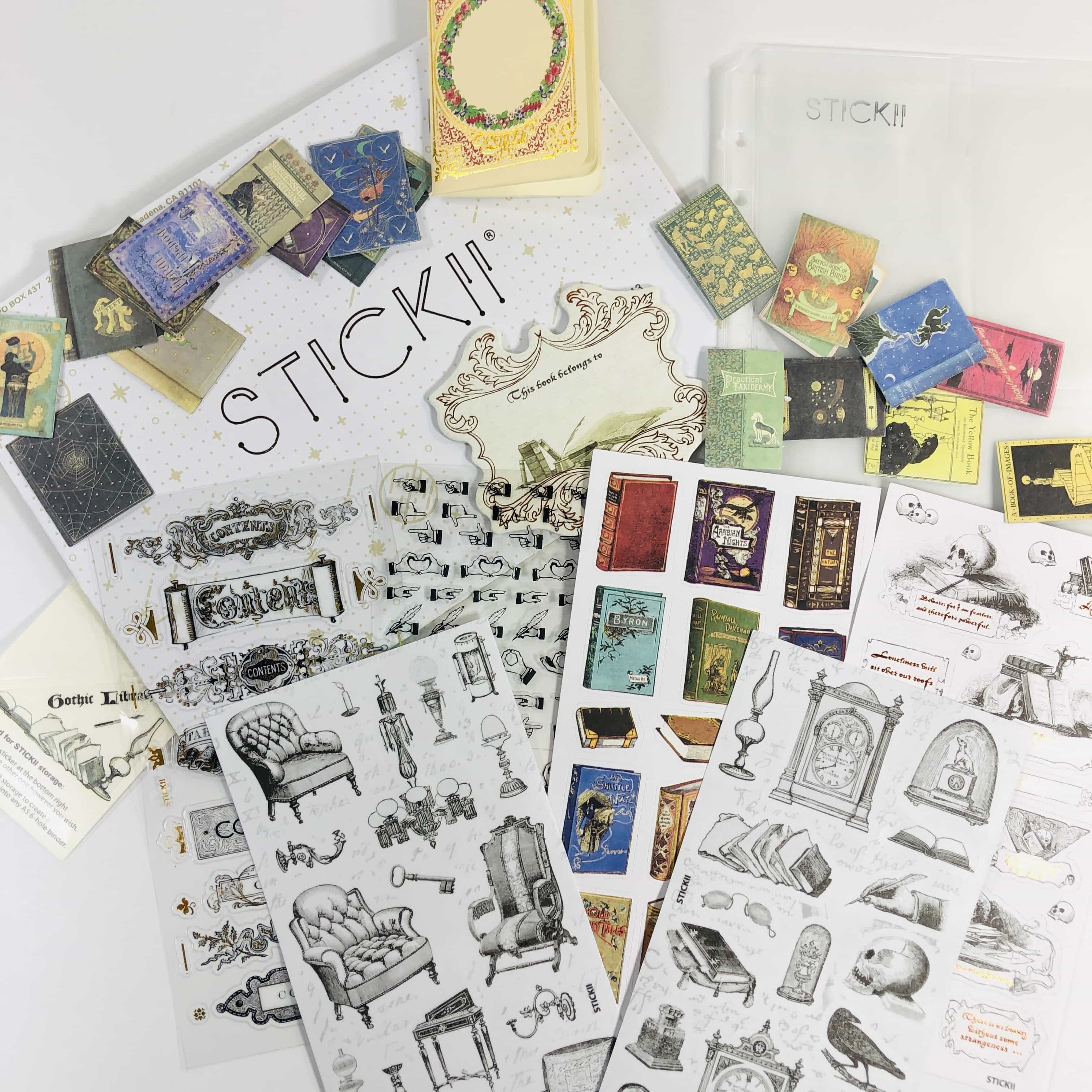STICKII Club July 2019 Subscription Box Review - Retro Pack! - Hello  Subscription