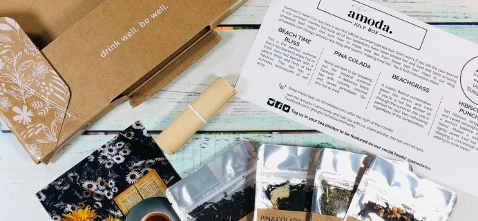 Amoda Tea July 2019 Subscription Box Review + Coupon!