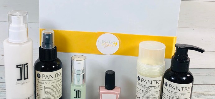 Ginkgo & Grace July-August 2019 Subscription Box Review