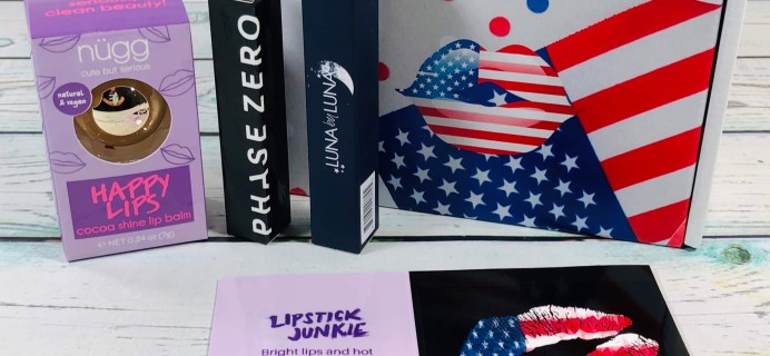 Lipstick Junkie July 2019 Subscription Box Review + Coupon!