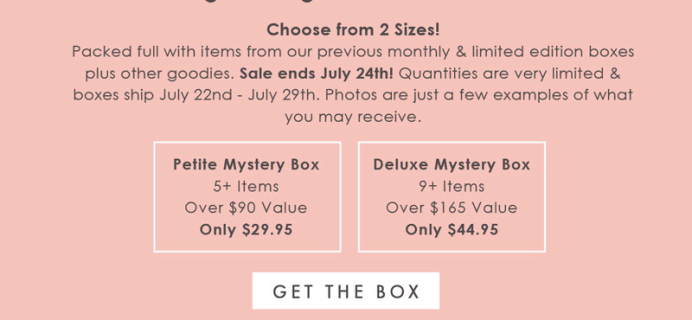 Bombay & Cedar Mystery Box Available Now + Coupon!
