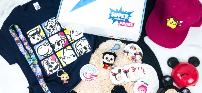 Super Geek Box PRIME Summer 2019 Subscription Box Review + Coupon