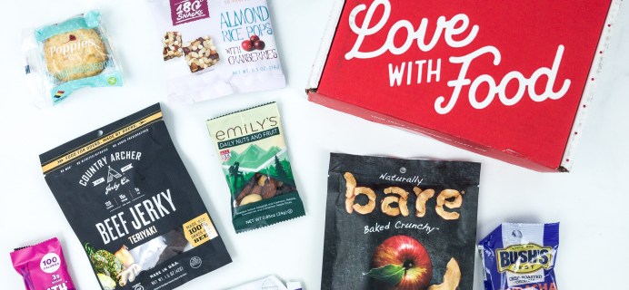 Love With Food July 2019 Tasting Box Review + Coupon!