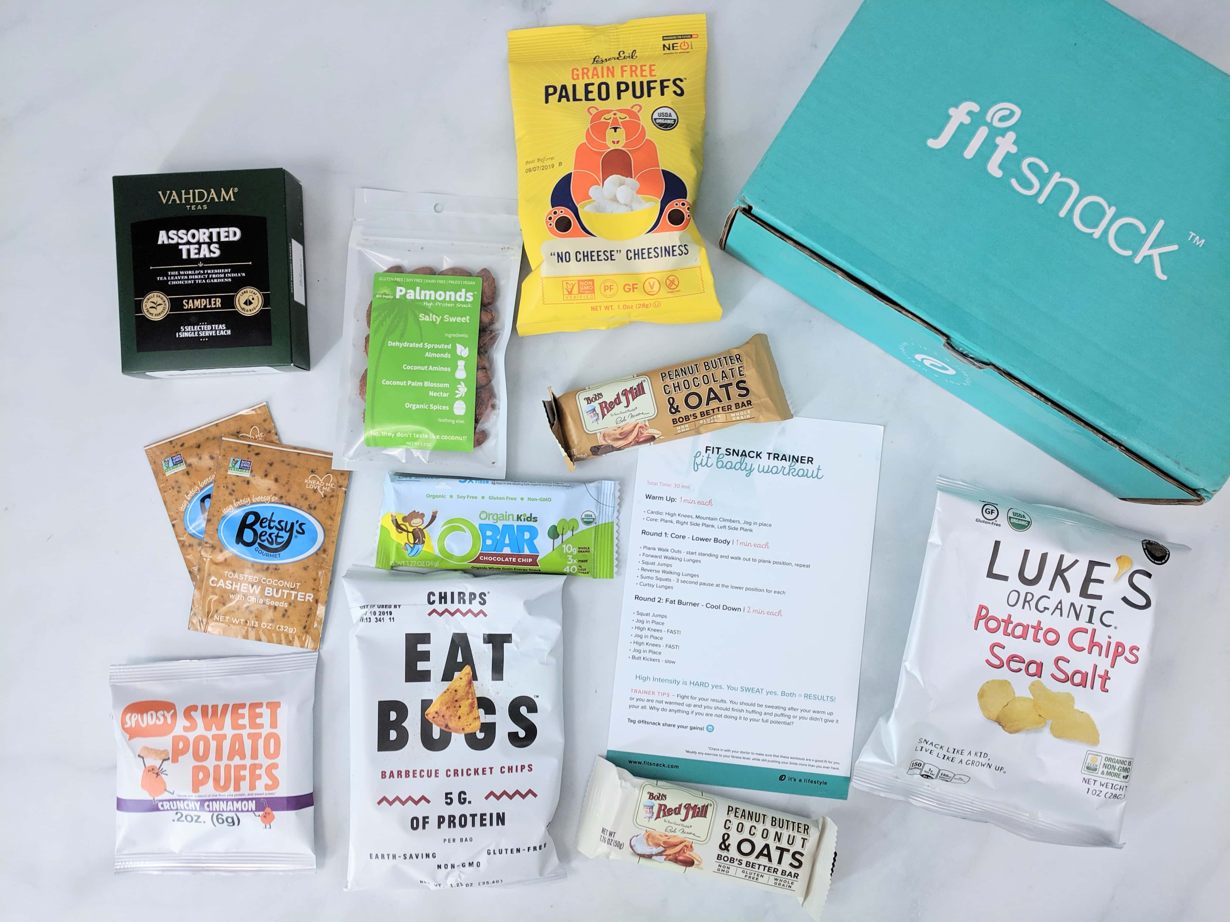 FitSnack June 2019 Subscription Box Review & Coupon - Hello Subscription