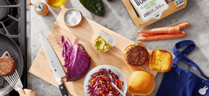 Blue Apron x Beyond Burger Available Now + $60 Off Coupon!