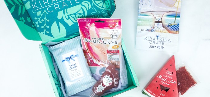 Kira Kira Crate July 2019 Subscription Box Review + Coupon