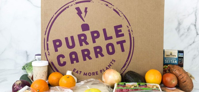 The Purple Carrot July 2019 Subscription Box Review + Coupon