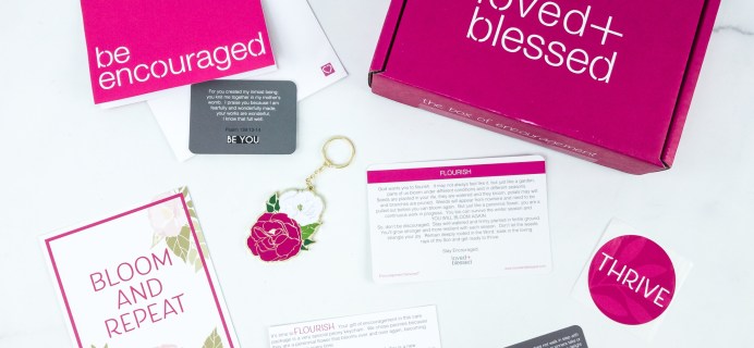 Loved+Blessed August 2019 Subscription Box Review + Coupon