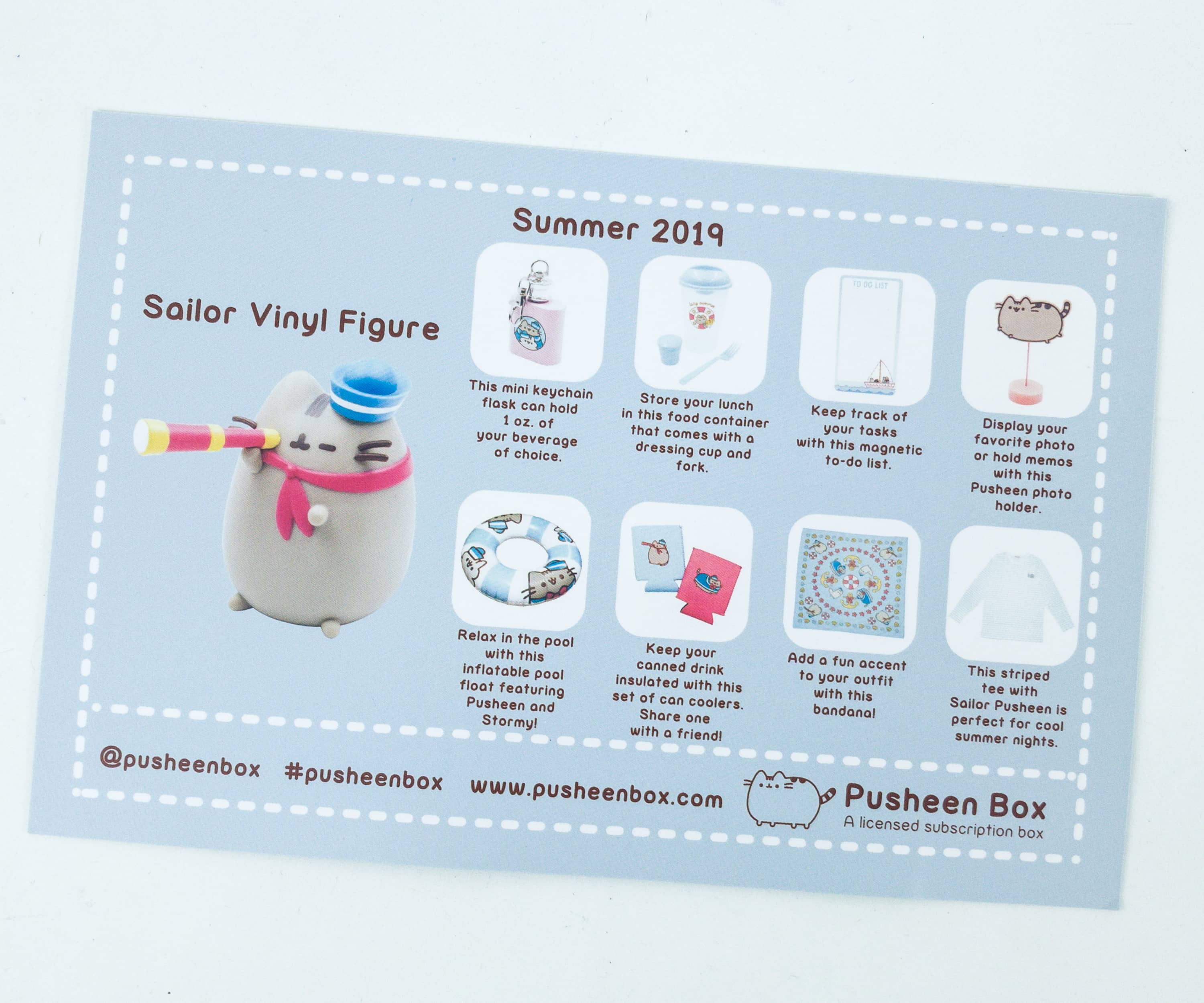 Pusheen box outlet summer 2019