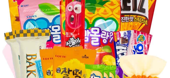 Korean Snack Box August 2019 FULL Spoilers + Coupon!